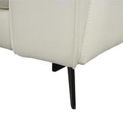 Luke 2.0 White Leather Power Reclining Sectional with 6PCS/3PWR  alternate image, 12 of 13 images.