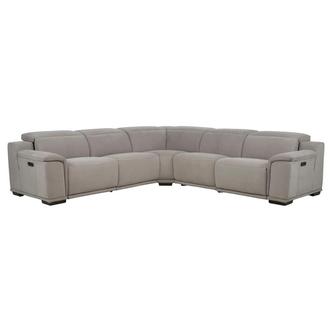 Naivis Power Reclining Sectional with 5PCS/2PWR