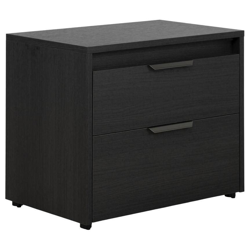 Ema Black Nightstand  alternate image, 3 of 10 images.