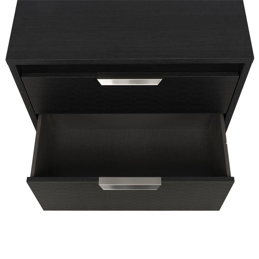 Ema Black Nightstand  alternate image, 8 of 10 images.