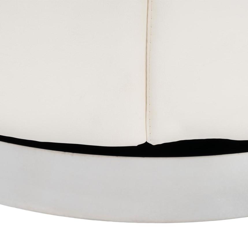 Okru III White Accent Chair  alternate image, 8 of 9 images.