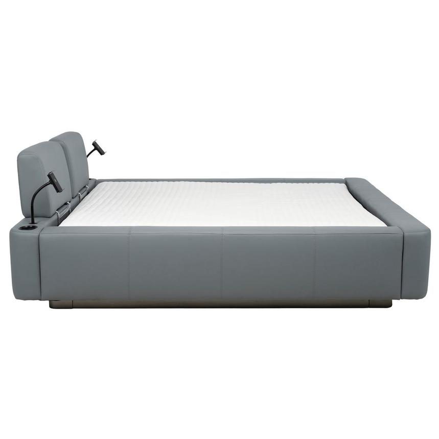 Cassie Party Grey King Platform Bed  alternate image, 6 of 12 images.