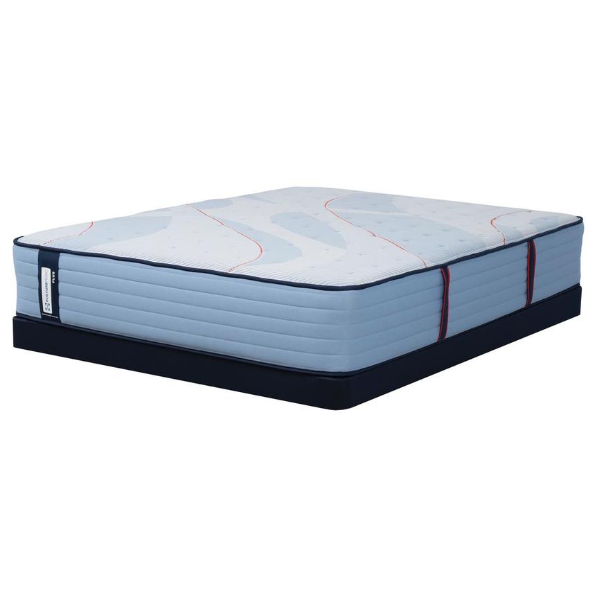 Plus Plainfield Uf Queen Mattress w/Low Foundation by Sealy Posturepedic Plus  main image, 1 of 4 images.