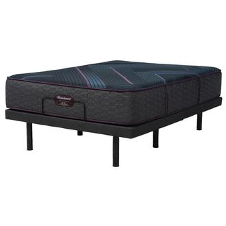 Level Three Hybrid-Plush Queen Mattress w/Motion Renew Powered Base by Serta®