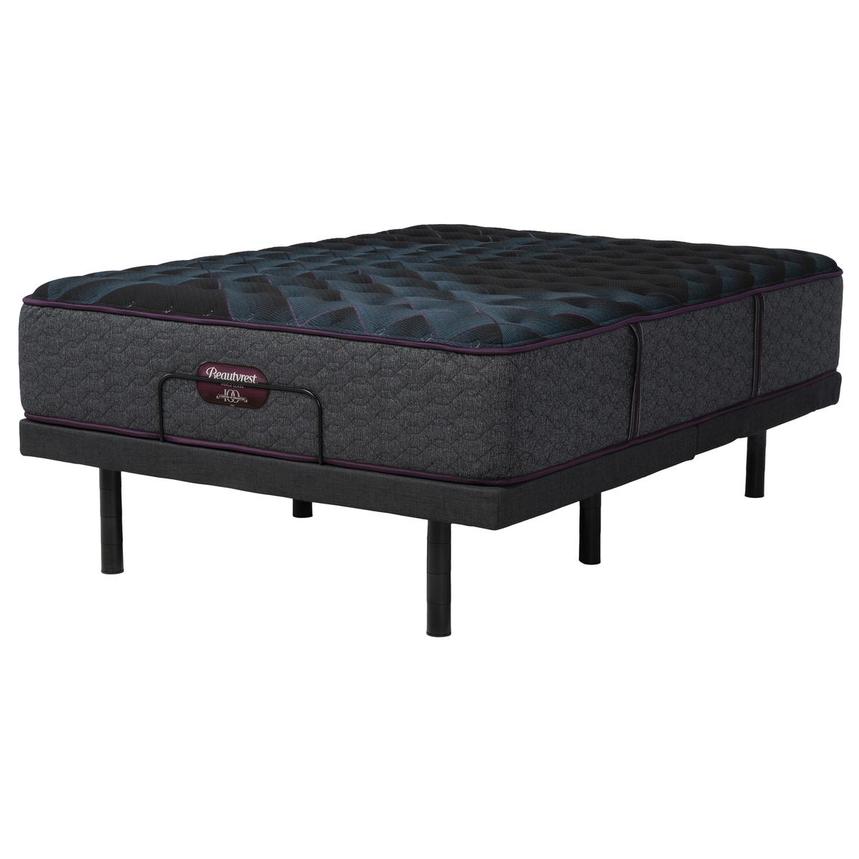 Level Three Medium-Firm Queen Mattress w/Motion Renew Powered Base by Serta®  main image, 1 of 5 images.