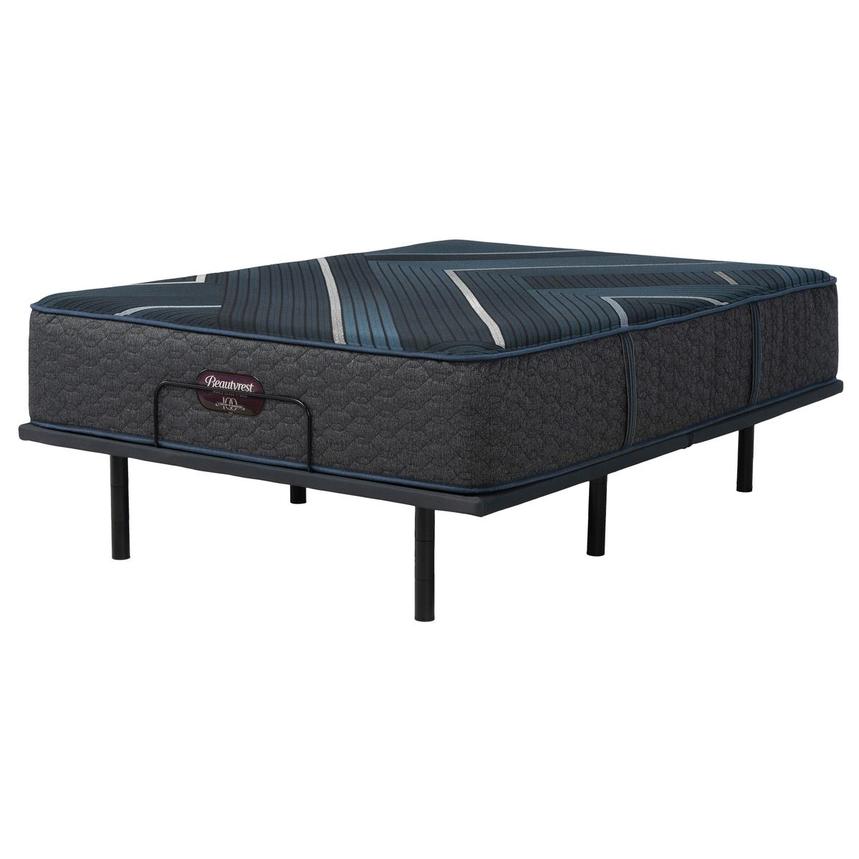 Level Four Firm TT Queen Mattress w/Baselogic Silver Powered Base by Serta and Beautyrest main image, 1 of 5 images.