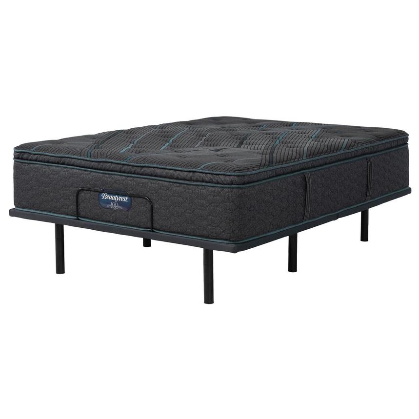 Level Two Plush Full Mattress w/Baselogic Silver Powered Base by Serta and Beautyrest  main image, 1 of 5 images.