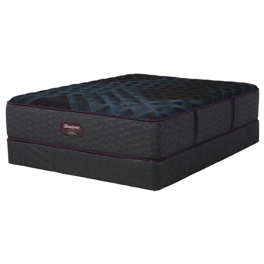 Level Three Medium-Firm Queen Mattress w/Regular Foundation Beautyrest by Simmons  main image, 1 of 4 images.