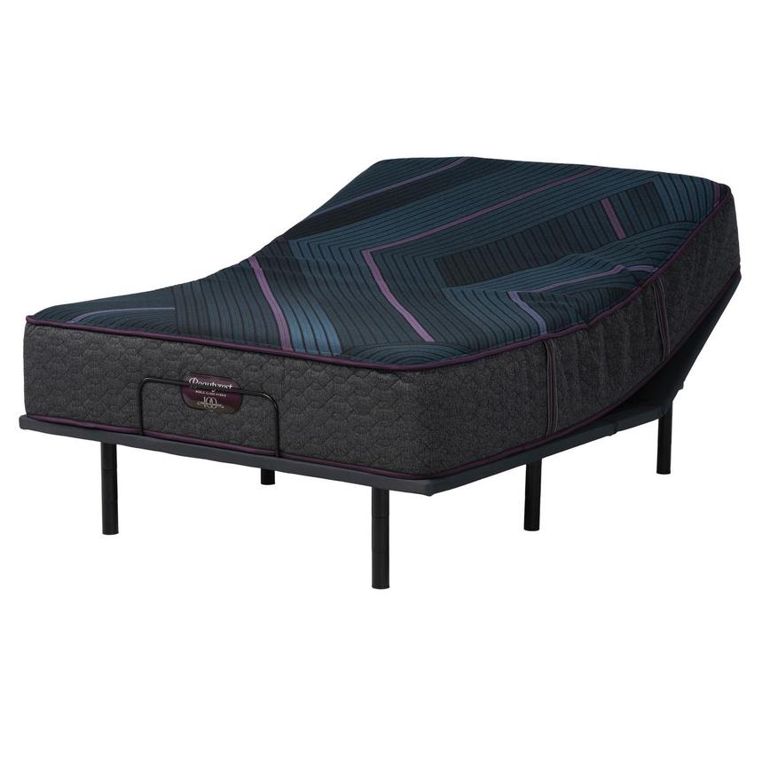 Level Three Hybrid-Plush Queen Mattress w/Baselogic Silver Powered Base by Serta and Beautyrest alternate image, 2 of 5 images.