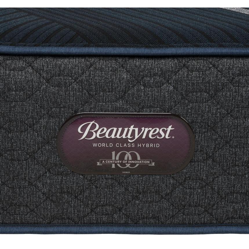 Level Four Firm TT Queen Mattress w/Regular Foundation Beautyrest Black by Simmons  alternate image, 3 of 4 images.