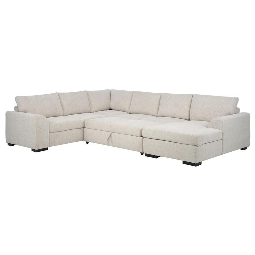 Carolina Sleeper Sectional w/Right Chaise  alternate image, 3 of 12 images.