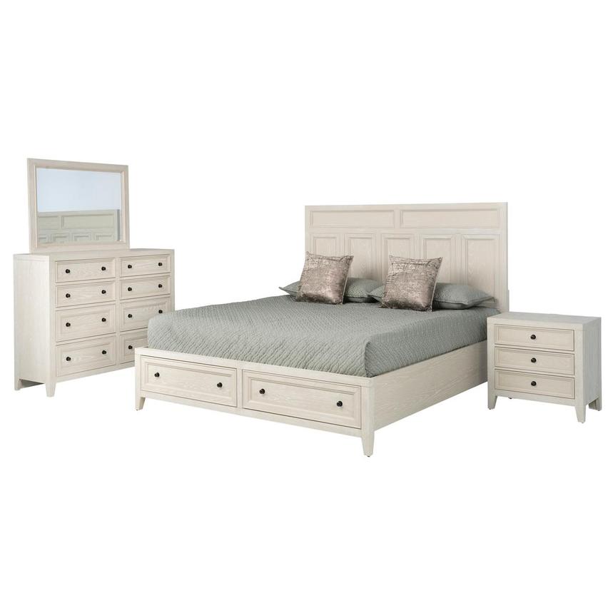 Villa 4-Piece King Bedroom Set  main image, 1 of 5 images.