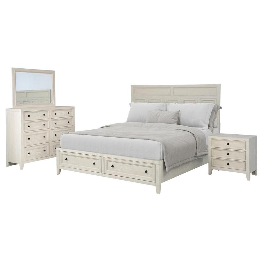 Villa 4-Piece Queen Bedroom Set  main image, 1 of 5 images.