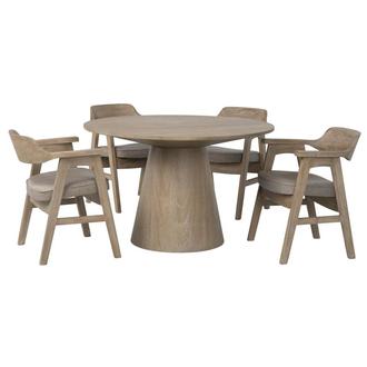Wynn/James 5-Piece Round Dining Set