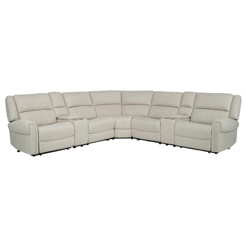 Savanah Sectional Sofa with 7PCS/2PWR main image, 1 of 12 images.