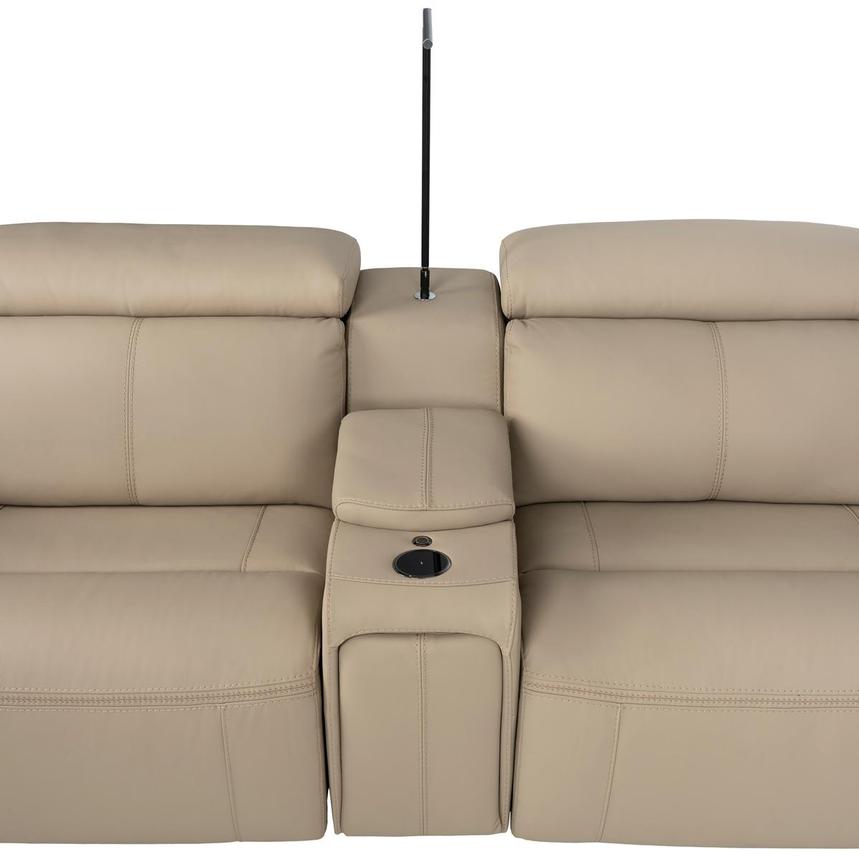 Mars Home Theater Leather Seating with 5PCS/3PWR  alternate image, 6 of 13 images.