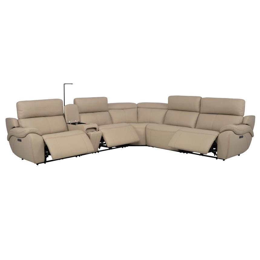 Mars Power Reclining Sectional with 6PCS/3PWR alternate image, 2 of 14 images.