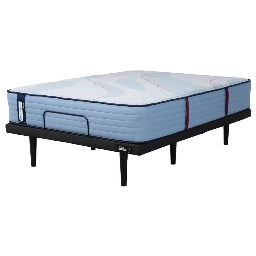 Plus Plainfield Uf Twin Mattress w/Ergo® 3.0 Powered Base by Tempur-Pedic  main image, 1 of 5 images.