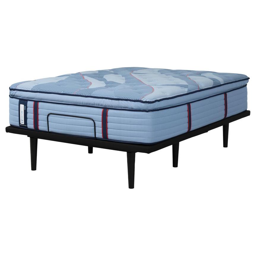 Pro Reno Ept Soft Queen Mattress w/Ease® Powered Base by Stearns & Foster
