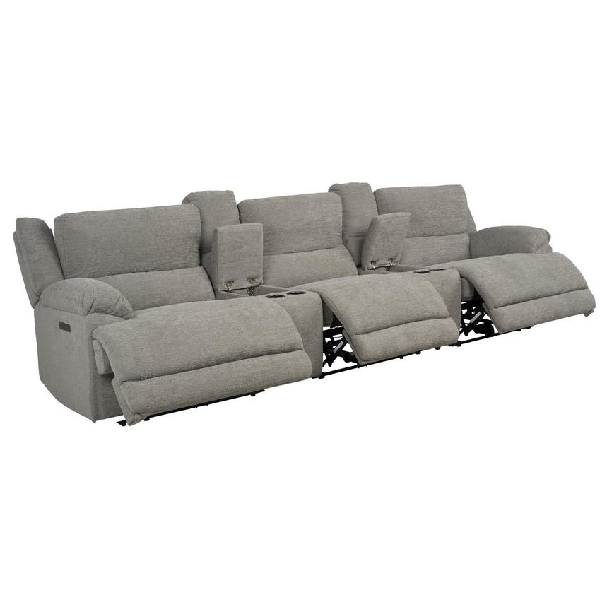 Sahara Home Theater Seating with 5PCS/3PWR alternate image, 4 of 12 images.