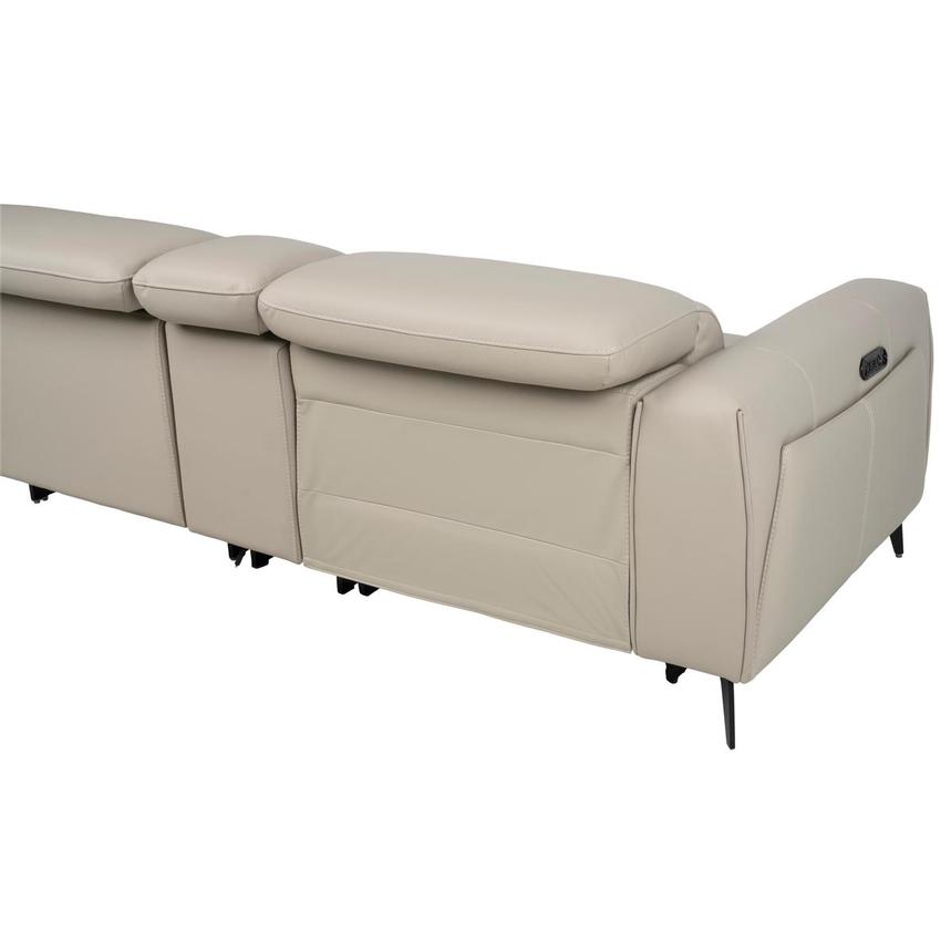 Luke 2.0 Taupe Home Theater Seating with 5PCS/2PWR  alternate image, 3 of 10 images.