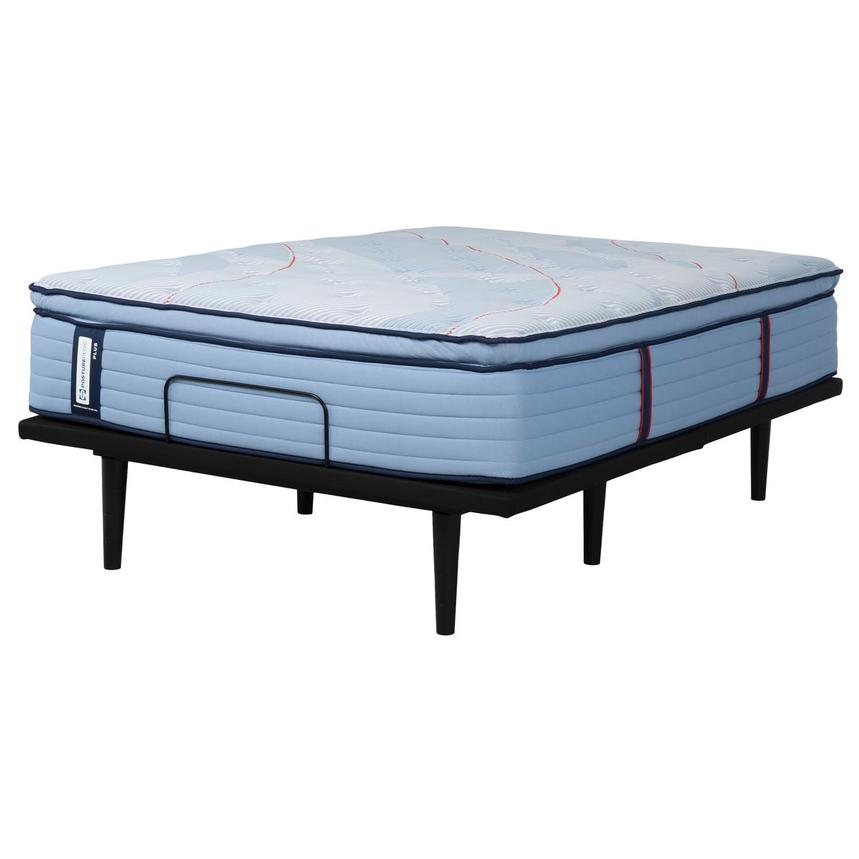 Plus Plainfield EPT Soft King Mattress w/Ease® Powered Base by Stearns & Foster  main image, 1 of 5 images.