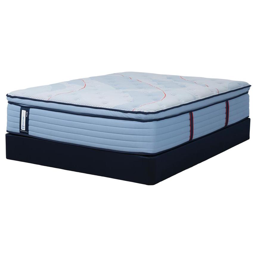 Plus Plainfield EPT Soft King Mattress w/Regular Foundation by Sealy Posturepedic Plus main image, 1 of 4 images.