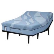 Pro Reno Hybrid-Firm Queen Mattress w/Ease® Powered Base by Stearns & Foster  alternate image, 2 of 5 images.