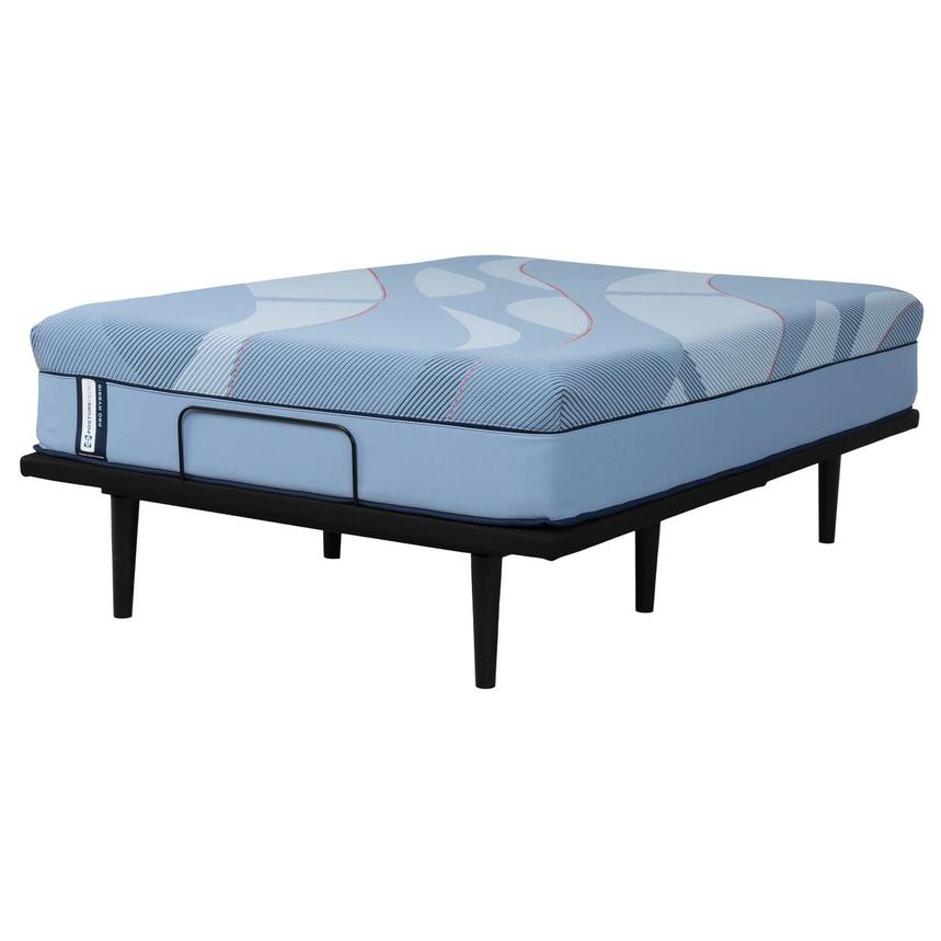 Pro Reno Hybrid-Firm Queen Mattress w/Ease® Powered Base by Stearns & Foster  main image, 1 of 5 images.