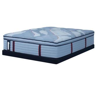 Pro Reno Ept Soft Queen Mattress w/Low Foundation by Sealy Posturepedic Plus