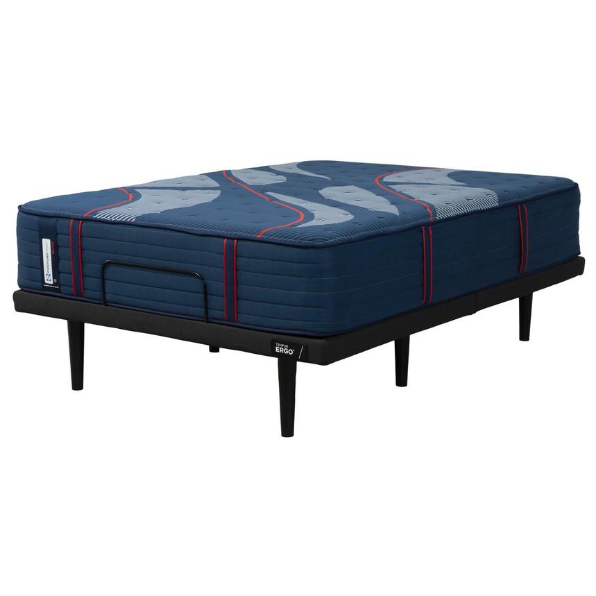 Elite Brenham II Firm Queen Mattress w/Ergo® 3.0 Powered Base by Tempur-Pedic main image, 1 of 5 images.