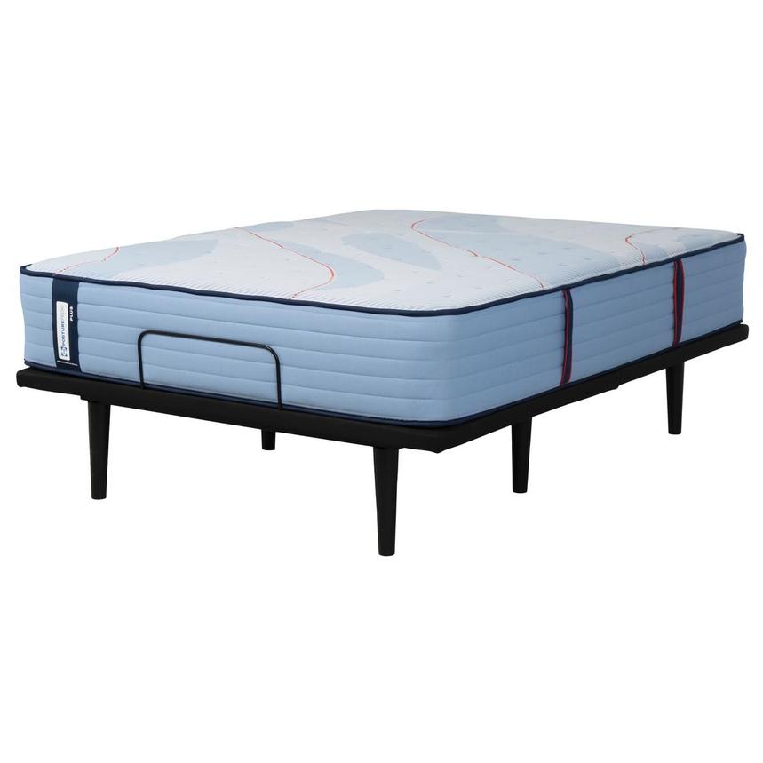 Plus Plainfield EPT Soft Twin Mattress w/Ease® Powered Base by Stearns & Foster