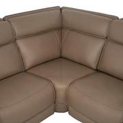 Mambo Leather Power Reclining Sectional with 4PCS/2PWR  alternate image, 5 of 10 images.