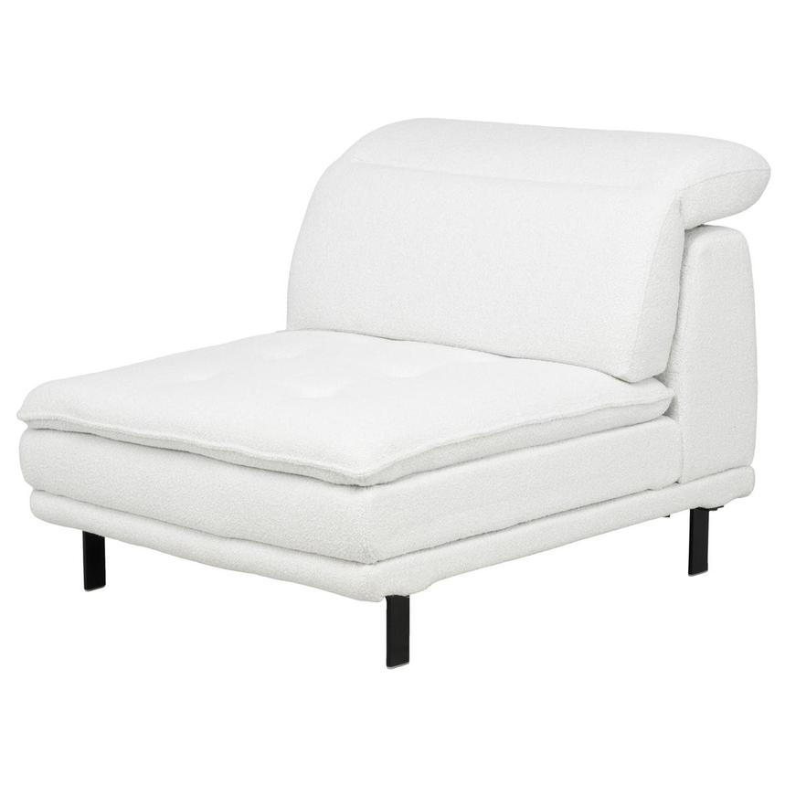 Belana White Armless Chair  main image, 1 of 5 images.