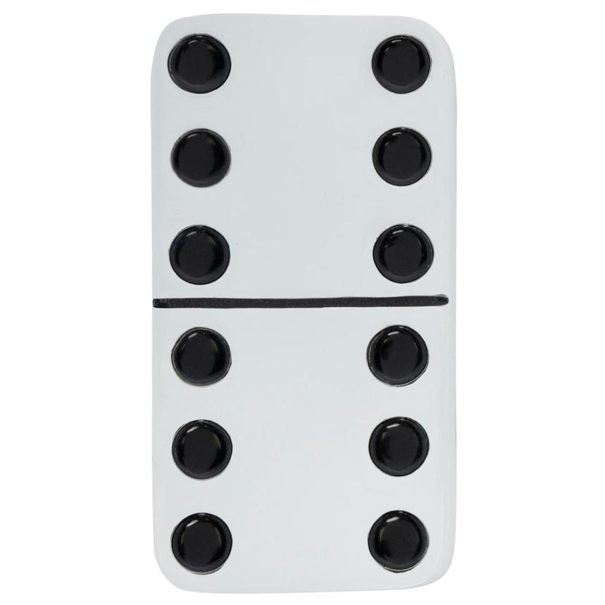 Dominos White Sculpture Set of 3 | El Dorado Furniture