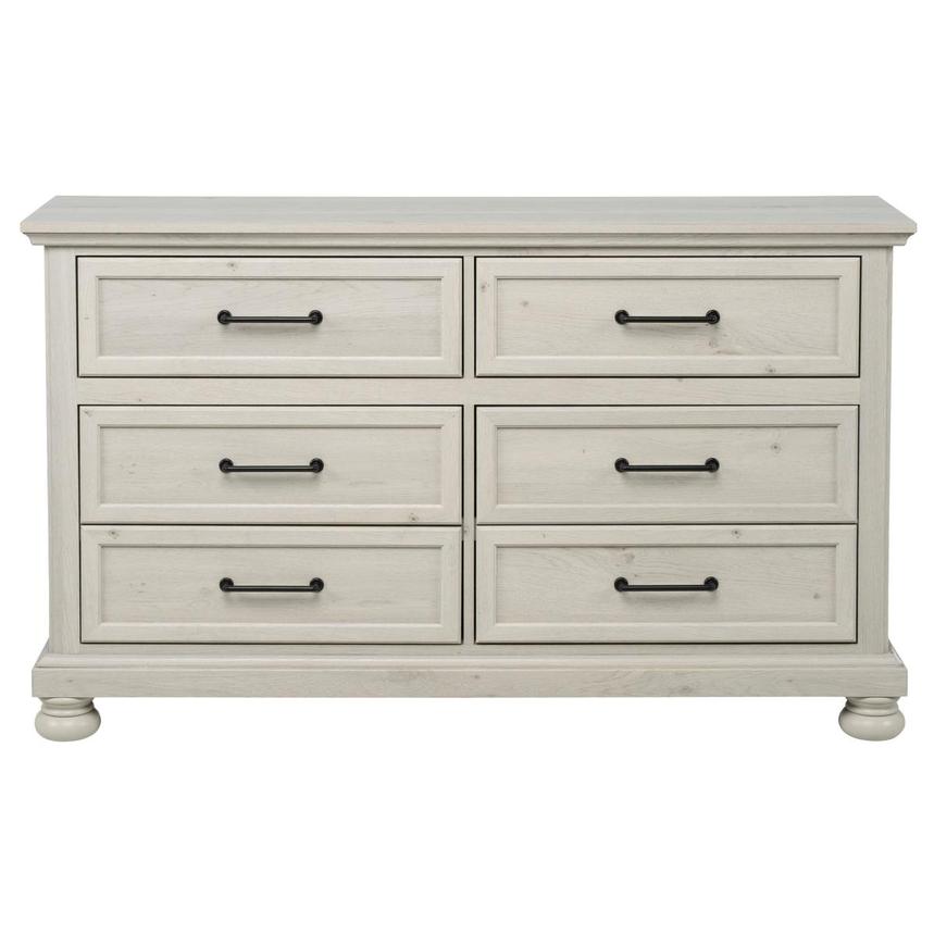 Lenox Grey 4-Piece Full Bedroom Set  alternate image, 4 of 5 images.