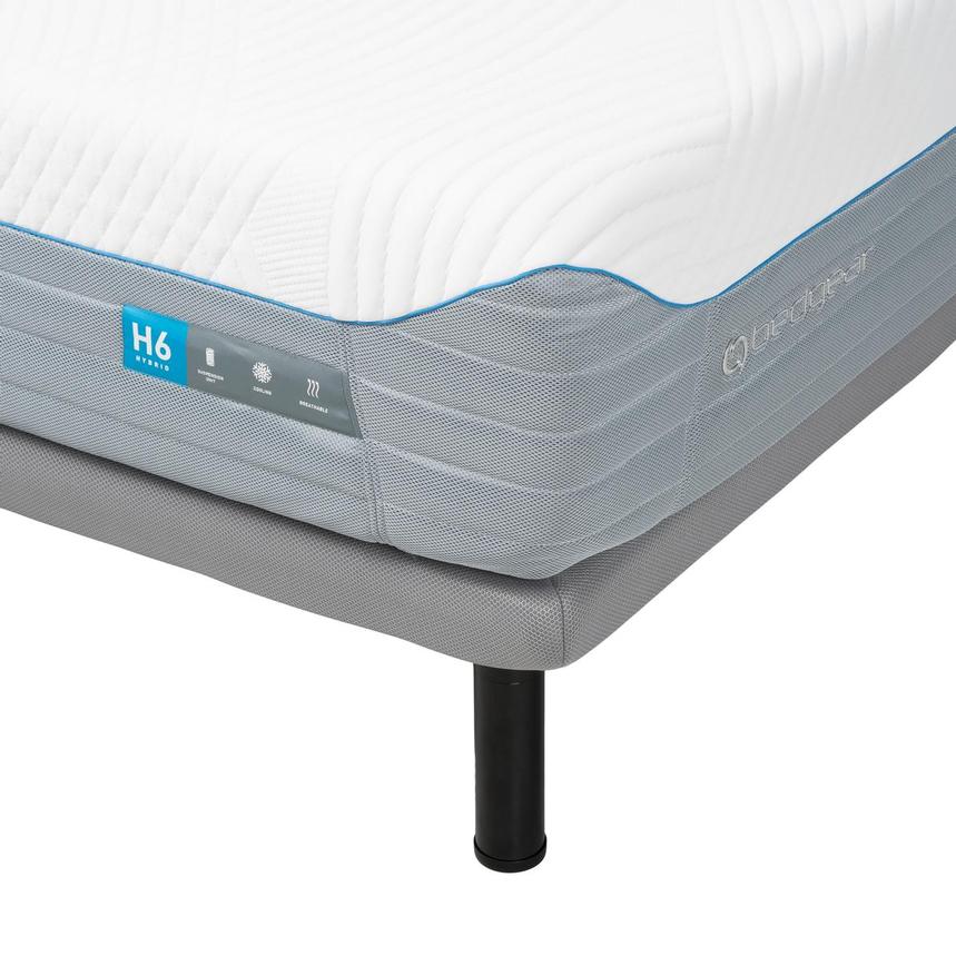 H6 Split Queen Mattress w/Flex SH Powered Base by Bedgear  alternate image, 6 of 10 images.