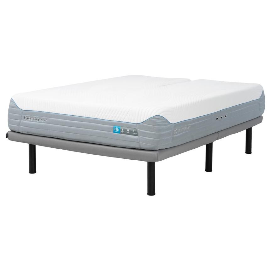 H6 Split Queen Mattress w/Flex SH Powered Base by Bedgear  main image, 1 of 10 images.