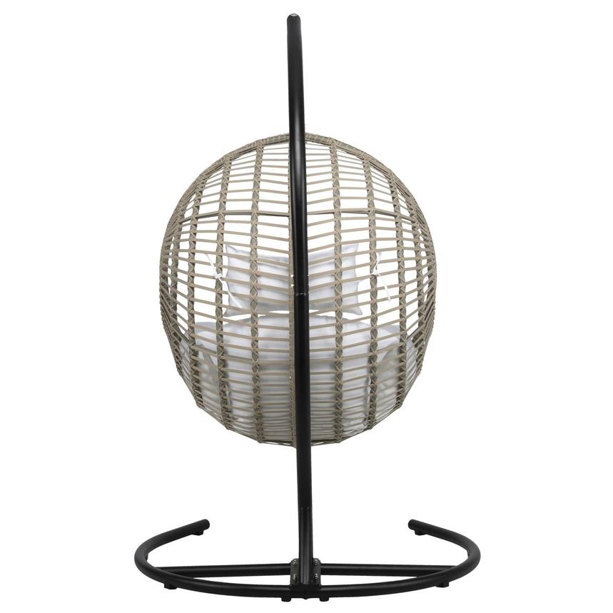 Globe White Hanging Chair  alternate image, 4 of 8 images.