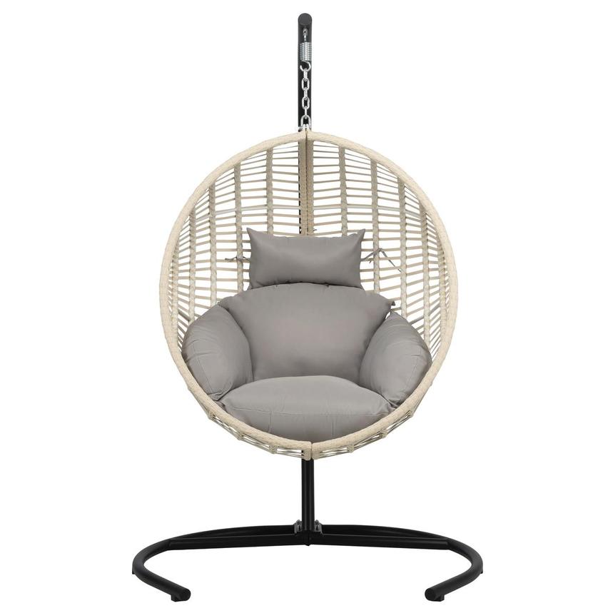Globe Ivory Hanging Chair  alternate image, 2 of 8 images.