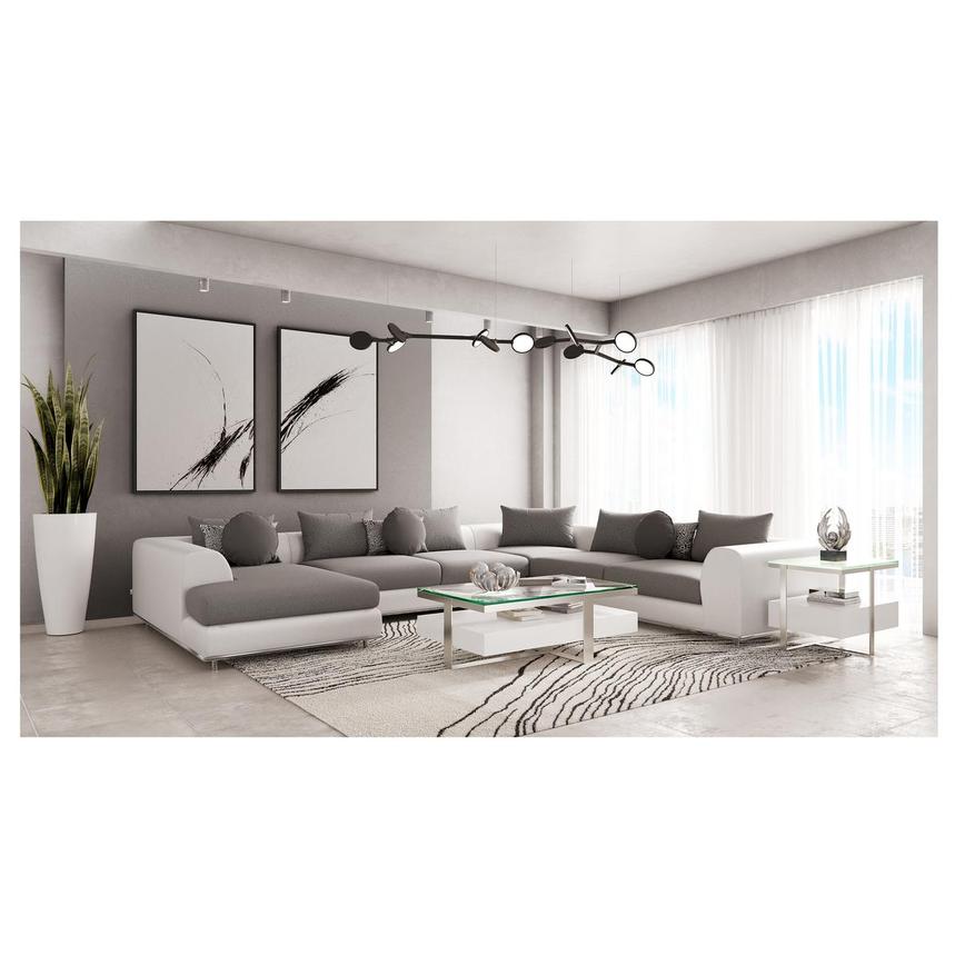 Hanna Sectional Sofa w/Right Chaise  alternate image, 2 of 7 images.