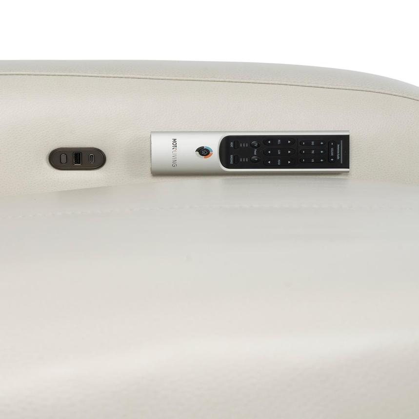 Rumba Leather Power Reclining Sectional with 6PCS/3PWR  alternate image, 13 of 16 images.