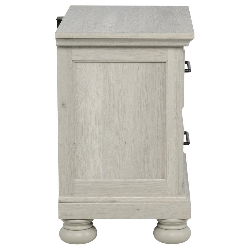 Lenox Grey Nightstand  alternate image, 4 of 10 images.