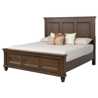 Marisol Brown Queen Panel Bed