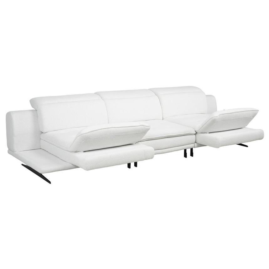 Belana White Swivel Sofa  alternate image, 6 of 13 images.
