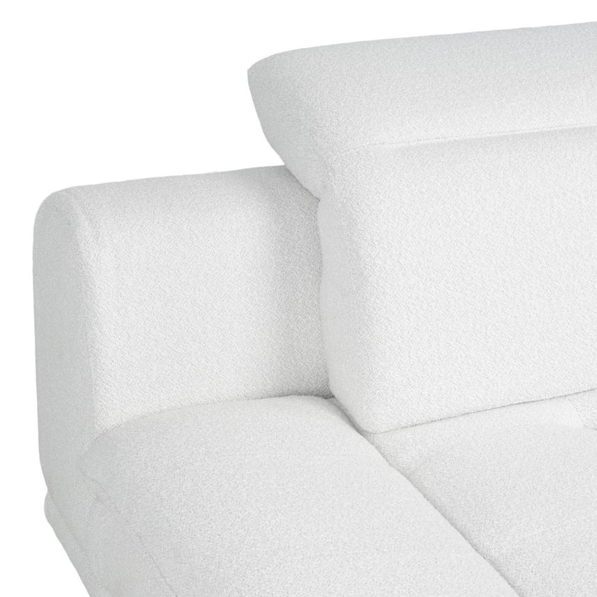 Belana White Swivel Sofa alternate image, 12 of 13 images.