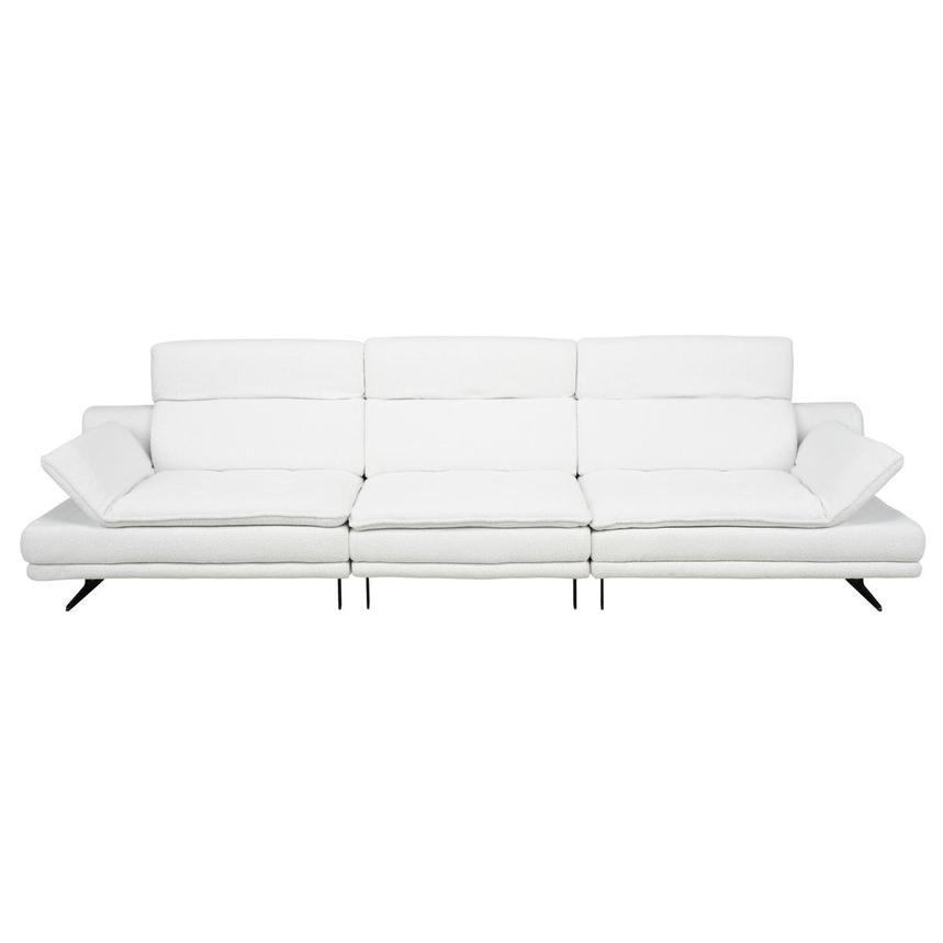 Belana White Swivel Sofa alternate image, 2 of 13 images.