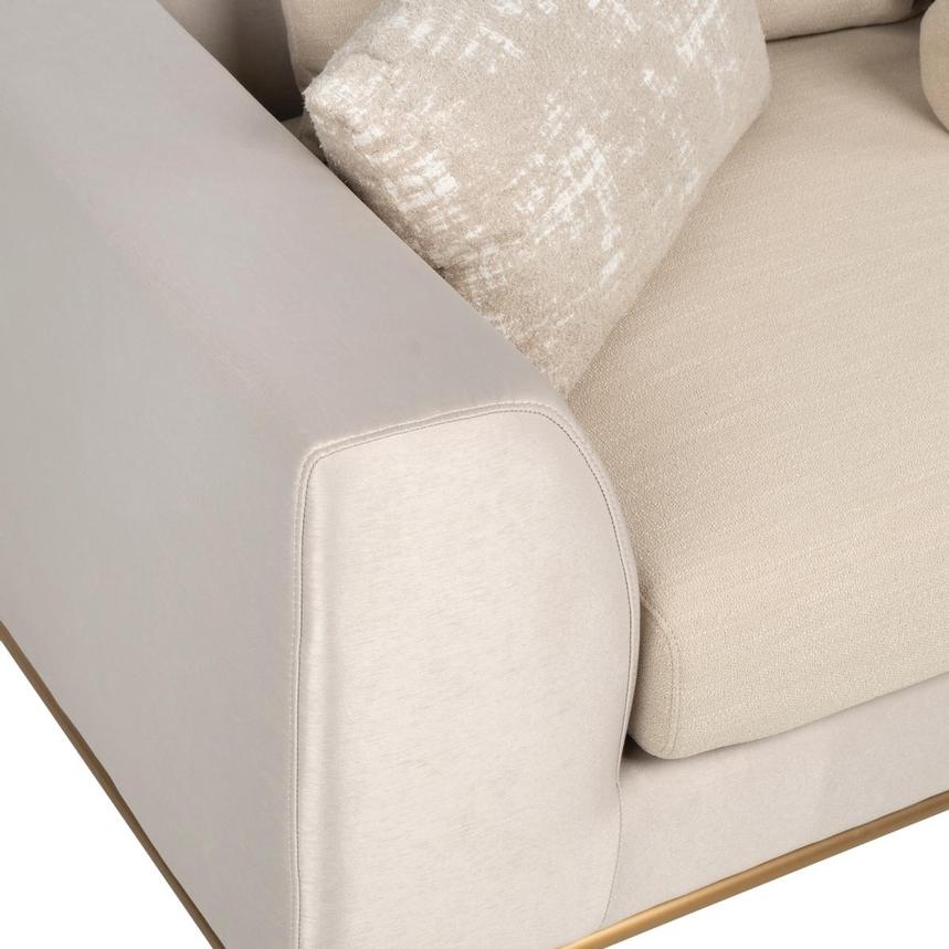 Hanna Beige Corner Sofa w/Right Chaise alternate image, 6 of 11 images.