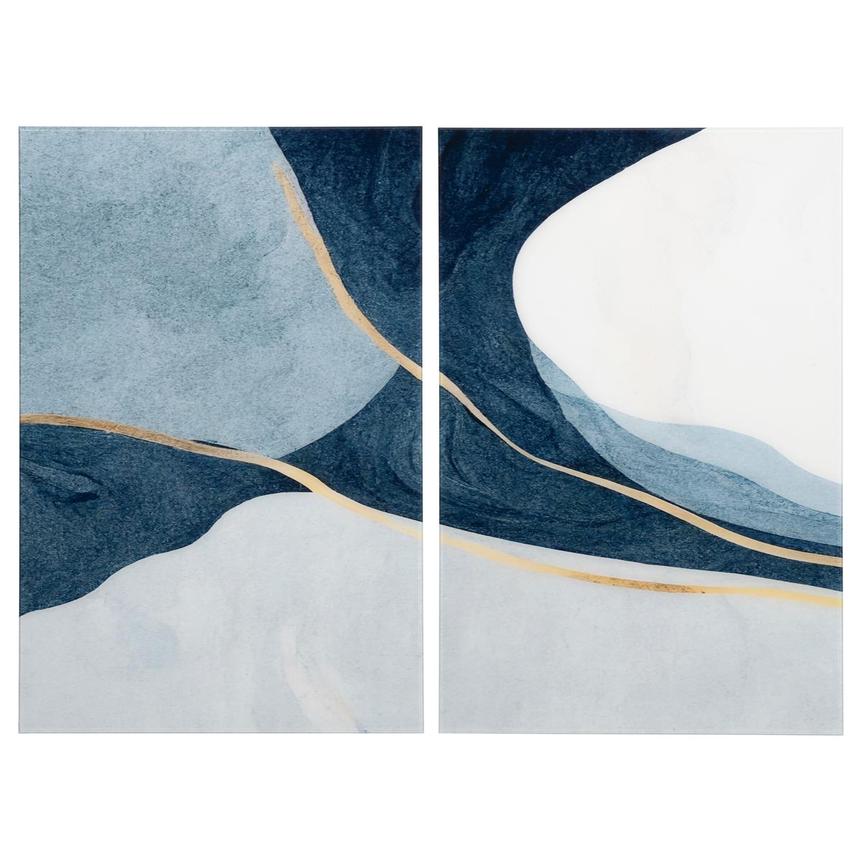Gilded Ocean Acrylic Wall Art main image, 1 of 4 images.