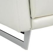 Gabriel White Power Reclining Loveseat  alternate image, 9 of 9 images.